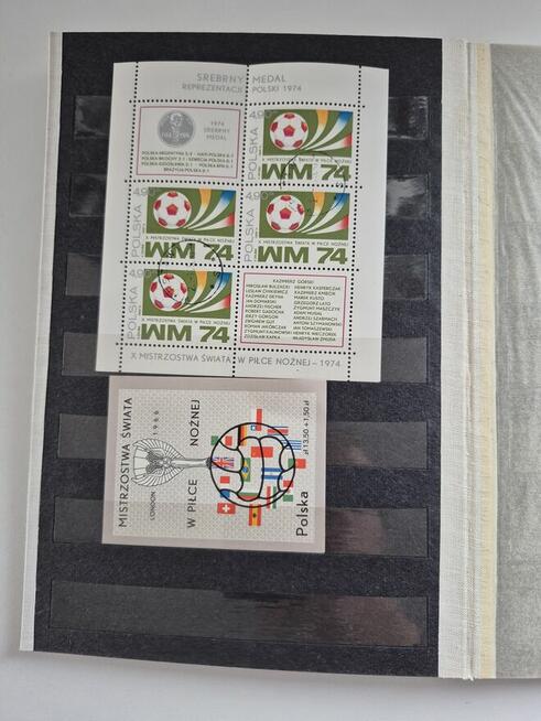 Zestaw klaserow ze znaczkami