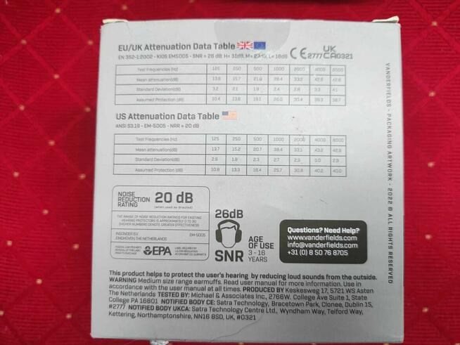 Słuchawki ochronne ochronniki słuchu przeciwhałasowe