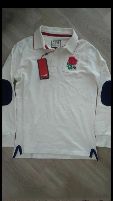 Bluza rugby Anglia koszulka Anglii rugby