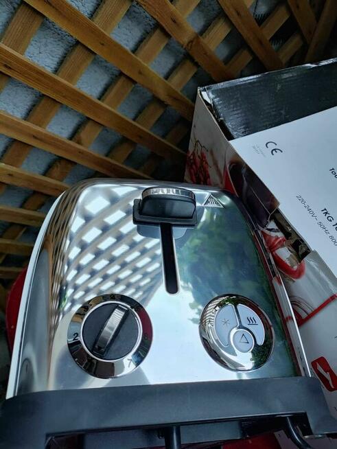 Toster Biały Opiekacz Do Bułek Parówek tostów KALORIK Retro