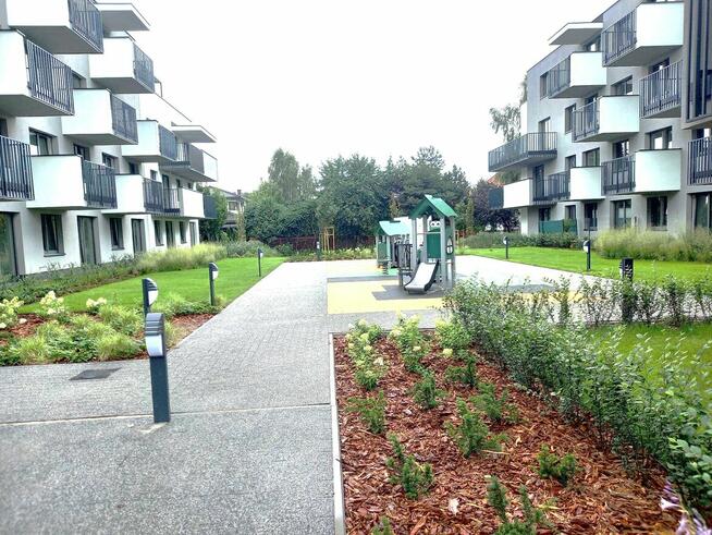 GOTOWE - 40 m2 / 2 pokojowe / OGRÓDEK / garaż podziemny