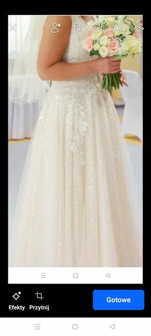 Sprzedam śliczną suknię ślubną