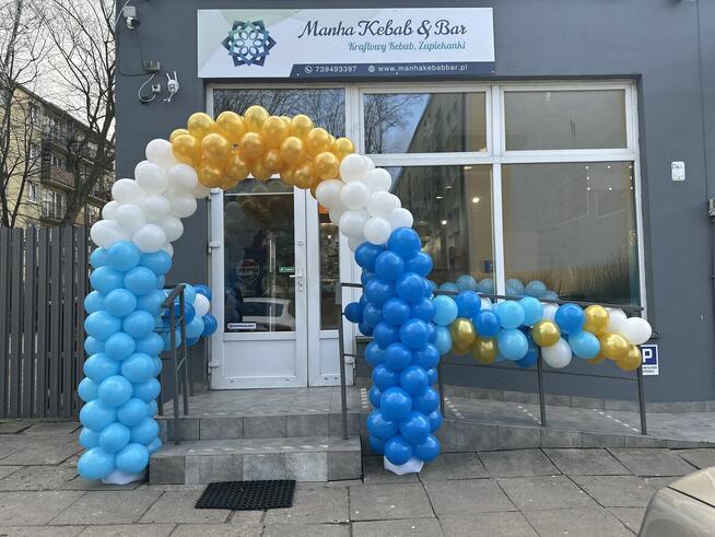 Dekoracje okolicznościowe, ścianka do zdjęć, girlanda balonowa