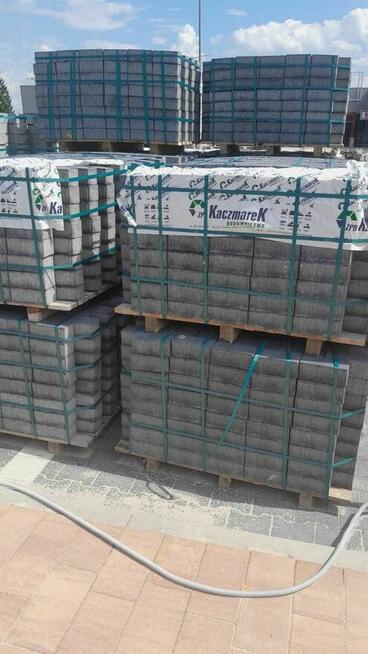 Kostka brukowa Holland/cegiełka mikrofaza czarna NOWA