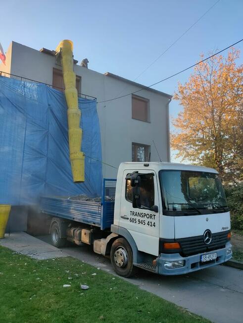 Usługi transportowe wywrotką