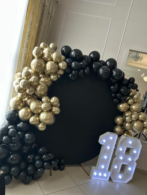 Ścianka do zdjęć z balonów girlanda balonowa tło do zdjęć