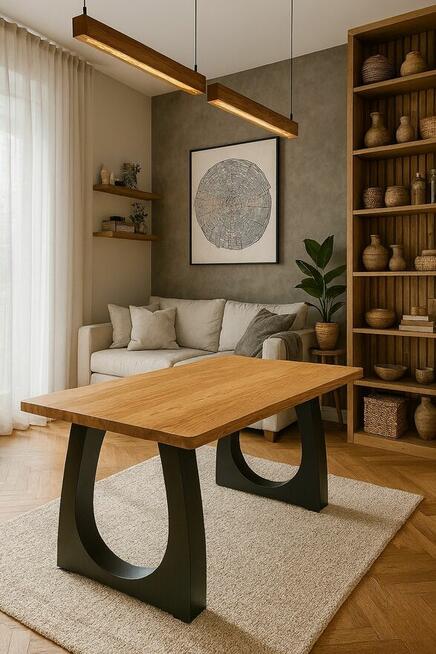 Nogi stołu 3D meble pająk rama biurka stolika noga glamour