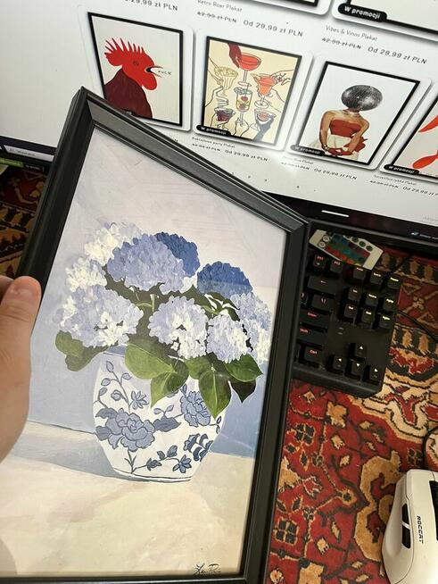 Plakat A4 Szczęśliwa rybka