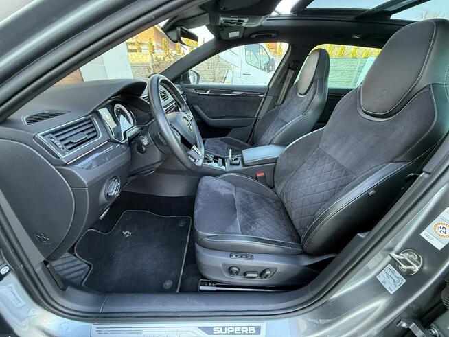 Škoda Superb 19r. 2.0 TDI 190KM DSG Sportline bezwypadkowa super stan, wyposażenie