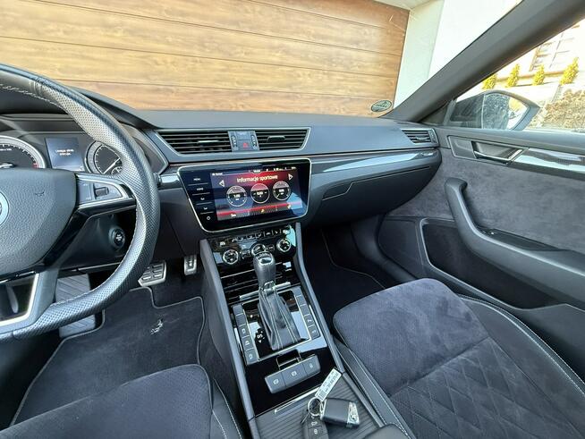 Škoda Superb 19r. 2.0 TDI 190KM DSG Sportline bezwypadkowa super stan, wyposażenie