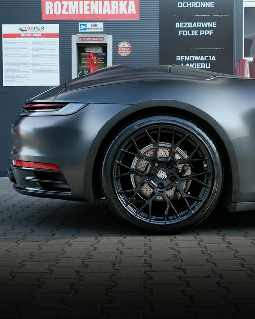 Porsche 911 FV 23% / SALON POLSKA / Pakiet SPORT CHRONO / Cabrio / Carrera 4 / 4x4