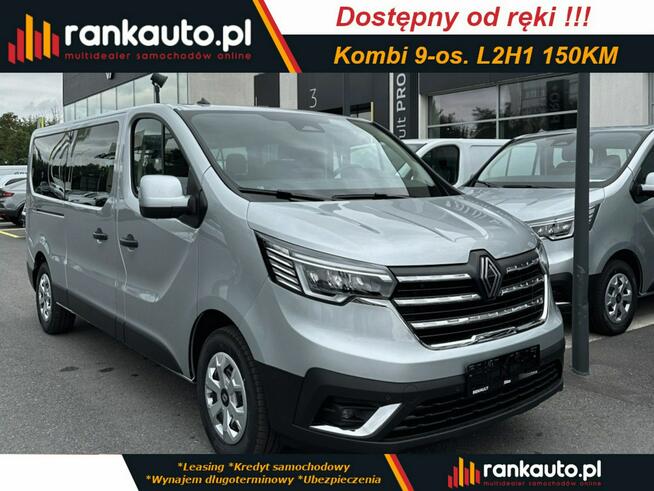 Renault Trafic Combi L2H1 2.0 150KM, Kombi 9 miejsc, od ręki natychmiastowy odbiór!!