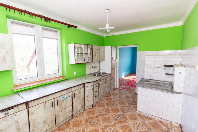 Dom 100,5m2 + działka 0,99ha w Podgórzu