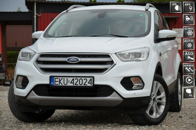 Ford Kuga Zarejestrowana 1.5i 120KM Serwis 151tys.KM Navi Keyless go Skóra