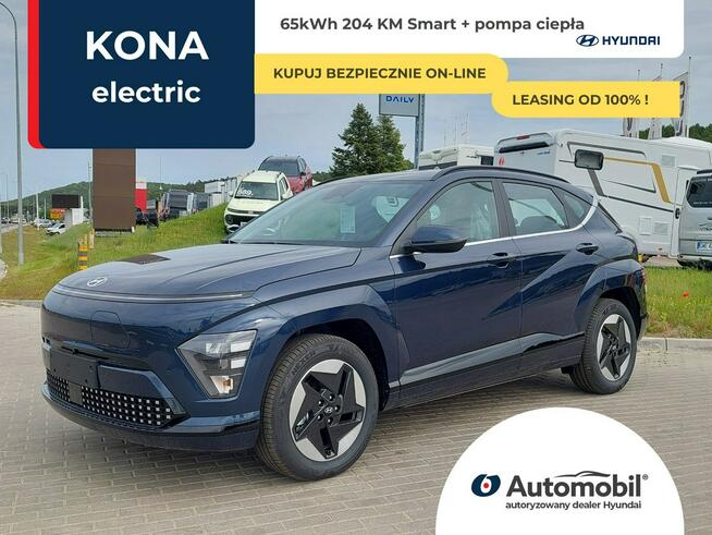 Hyundai Kona EV 204KM Smart + pompa ciepła