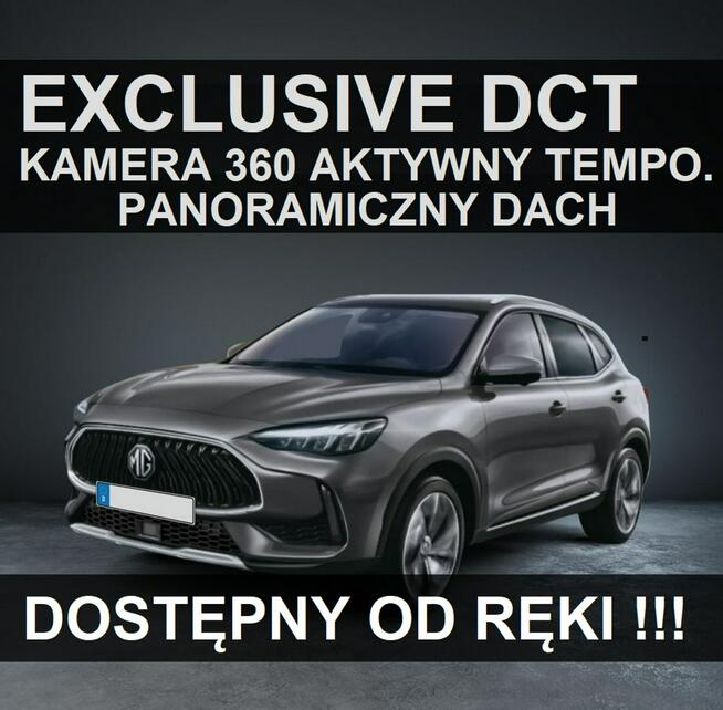 MG HS Exclusive 162KM Automat Kamera 360 Panorama Dostępny od ręki 1499zł