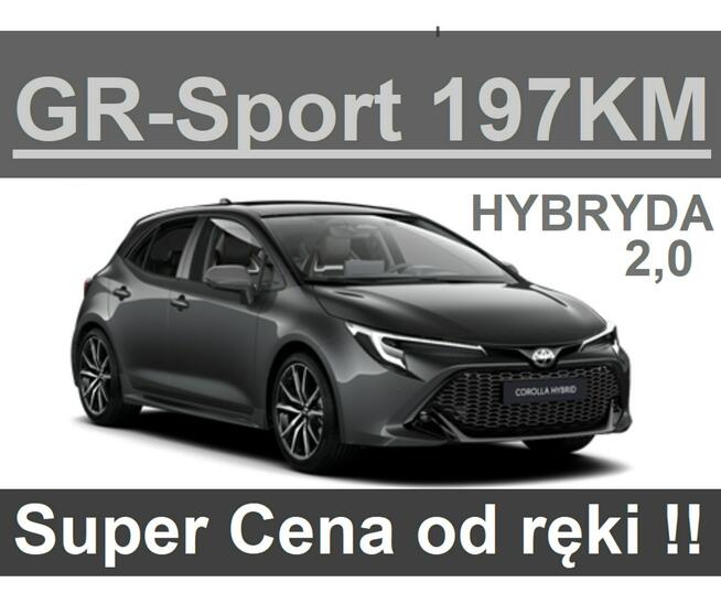 Toyota Corolla Nowa GR-Sport Hybryda 197KM Super Niska Cena od ręki -  1546 zł
