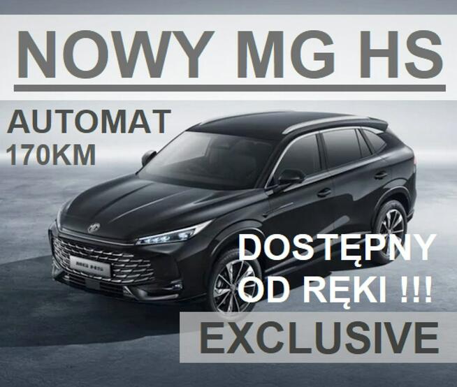 Nowy MG HS Exclusive 170KM Automat Kamera 360 Dostępnyodręki ! 1553zł