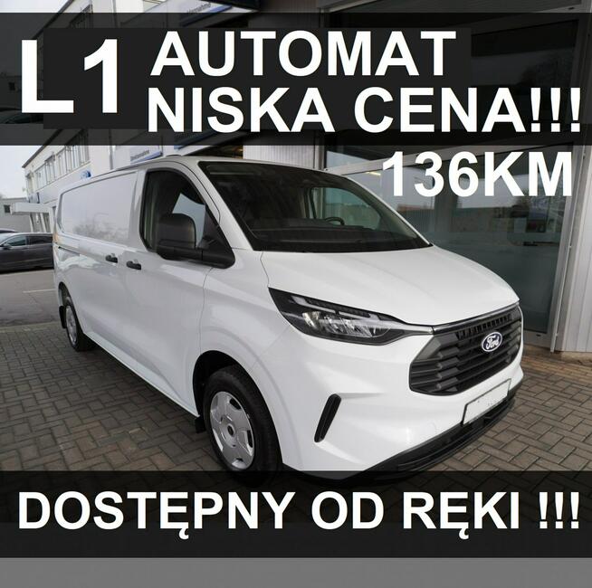 L1 Nowy Ford Custom Automat 136KM Dostępny od ręki Niska Cena 1855zł