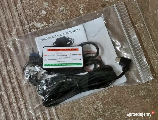 Zasilacz do rejestratora samochodowego - tryb parkingowy