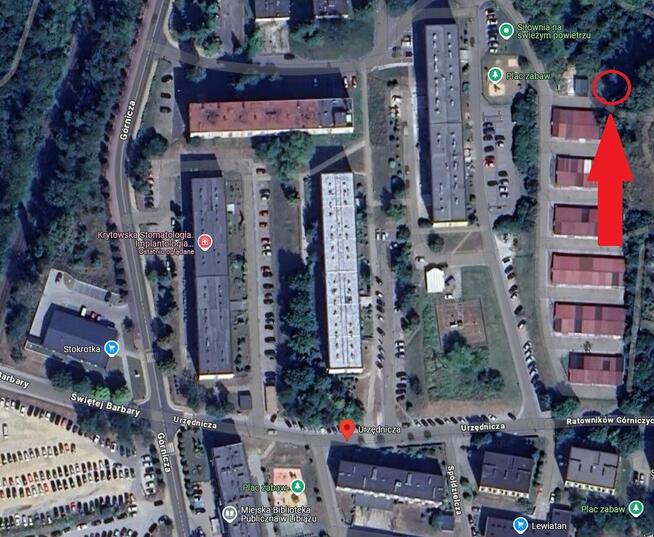 Działka pod garaż Libiąż