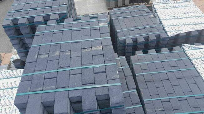 Kostka brukowa Holland/cegiełka mikrofaza czarna NOWA