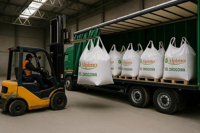 Sól drogowa w big bagach - ALPIMO