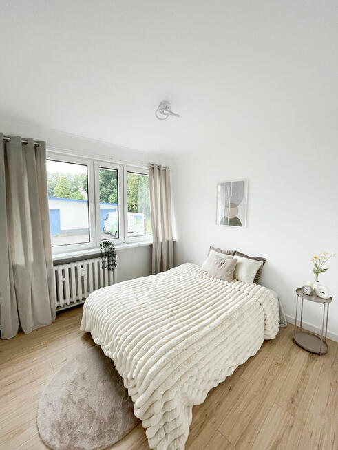 Nowoczesne 3-pokojowe mieszkanie 43m2 parter, po remoncie -