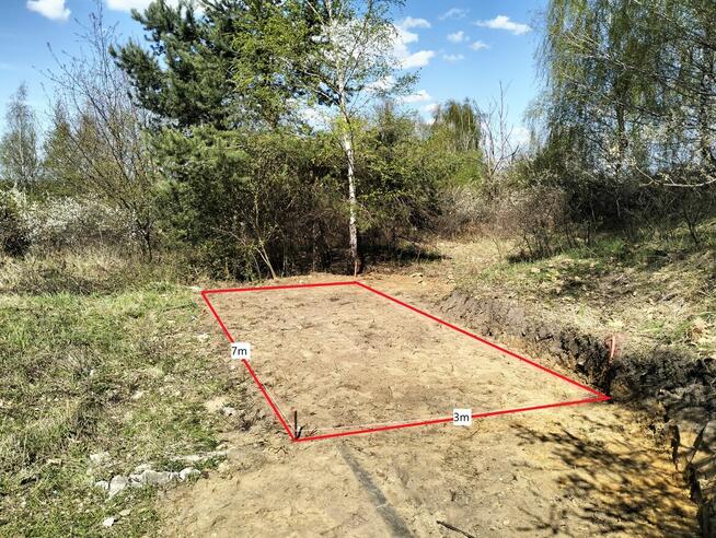 Działka pod garaż Libiąż