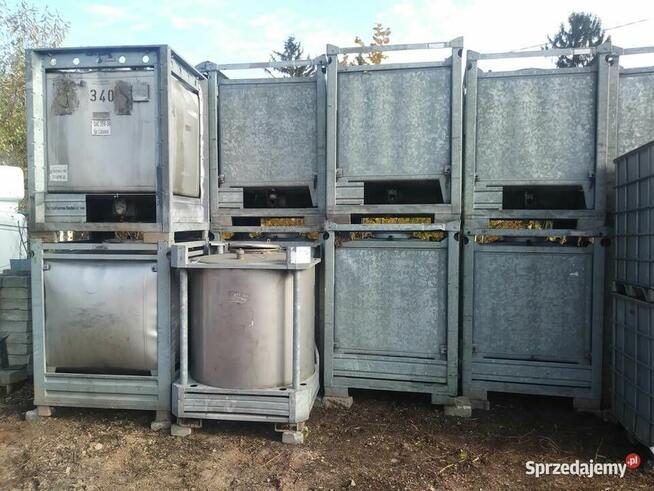 Zbiornik mauzer 1000L 1 M3 1 tys L ocynk