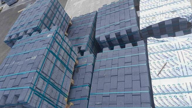 Kostka brukowa Holland/cegiełka mikrofaza czarna NOWA