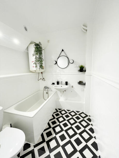 Nowoczesne 3-pokojowe mieszkanie 43m2 parter, po remoncie -