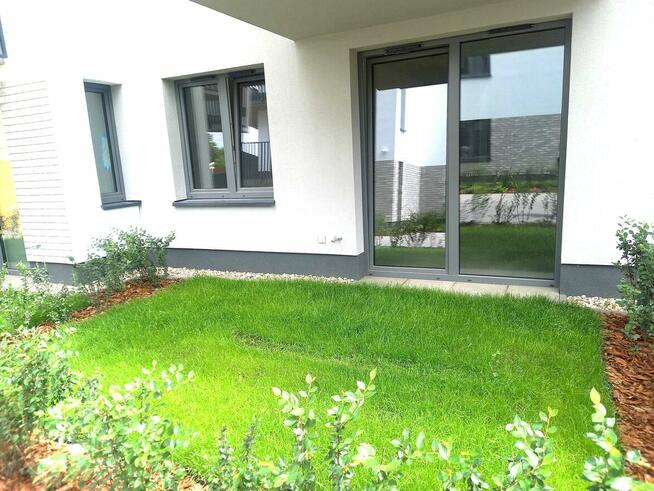 GOTOWE - 40 m2 / 2 pokojowe / OGRÓDEK / garaż podziemny