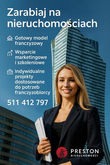 Zarabiaj na nieruchomościach , nowy model Franczyzowy