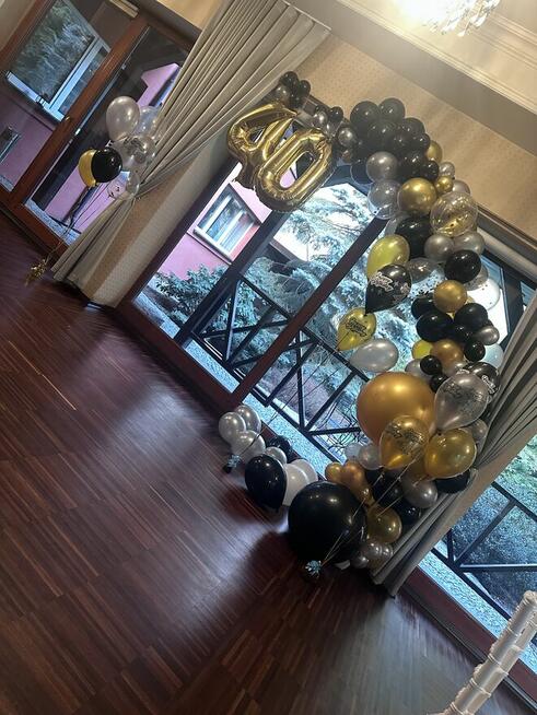 Dekoracje okolicznościowe, ścianka do zdjęć, girlanda balonowa