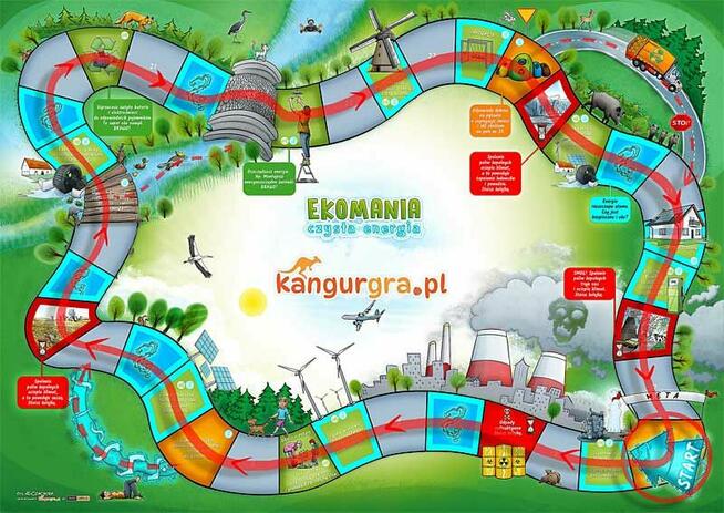 EKO GRA XXL dla DZIECI - EKOMANIA czysta energia OZE