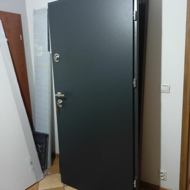 Drzwi Akustyczne 90 Prawe Kolor Antracyt