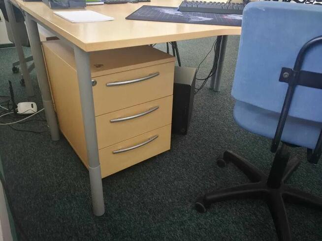 Biurko narożne 140x140 praca zdalna dom biuro firma