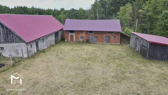 Wyjątkowe siedlisko na Warmii ze stawem – 1 ha