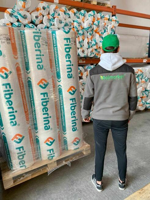 Agrowłóknina Fiberina Biała 23g UV Polska Włóknina okryciowa