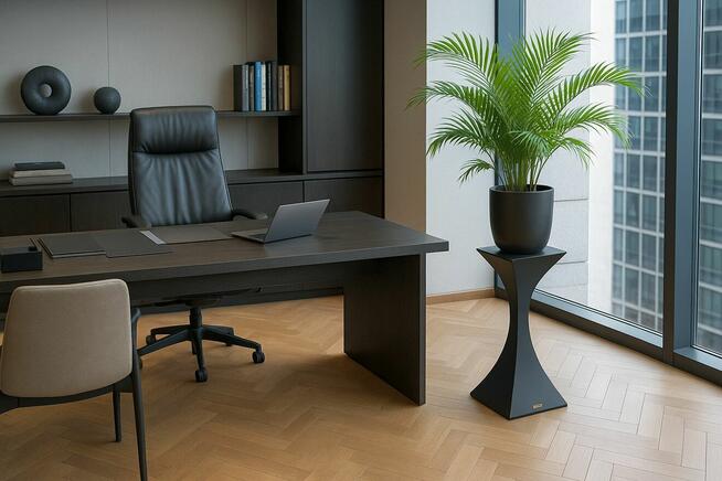 Stojak kwiaty stelaż półka szafka mebel konsola rzeźbę