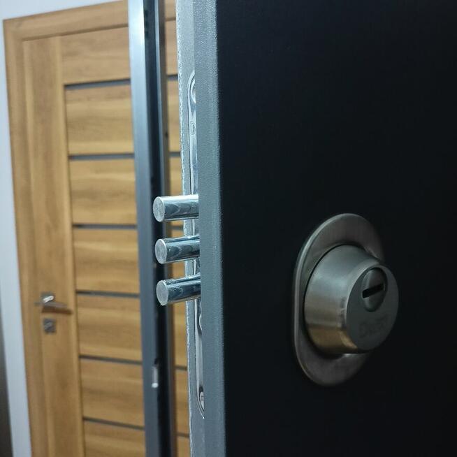 Drzwi Akustyczne 90 Prawe Kolor Antracyt