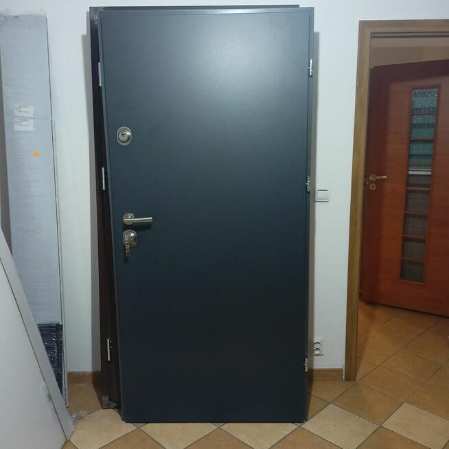 Drzwi Akustyczne 90 Prawe Kolor Antracyt