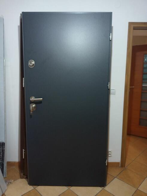 Drzwi Akustyczne 90 Prawe Kolor Antracyt