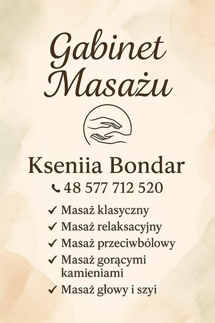 Masaż w Gdańsku