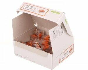 Złączka WAGO COMPACT 221‑413 – 3‑torowa – opak. 10 szt.