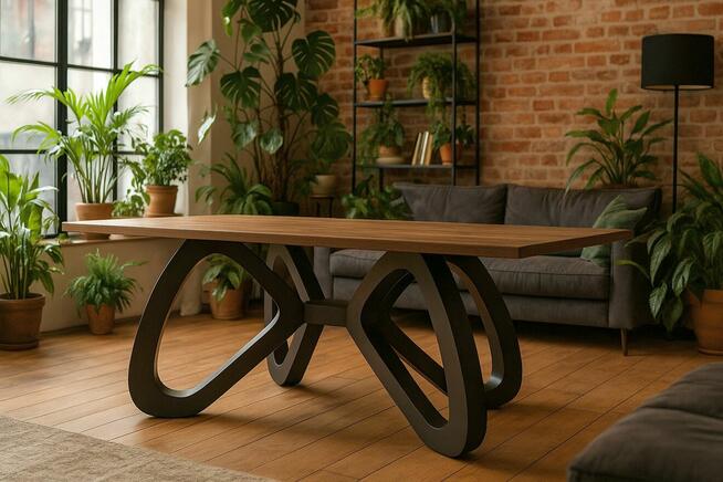 Noga stołu 3D rama biurka stolika pająk nogi glamour meble