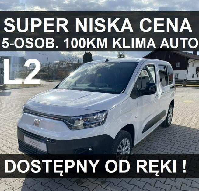 Nowe Doblo Combi L2 100KM Super Niska Cena Dostępny od ręki 1159 zł