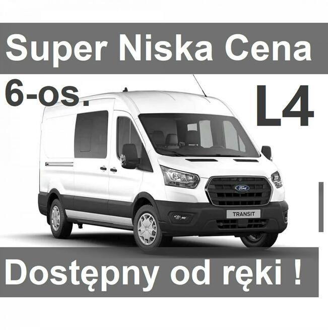 Ford Transit 130KM Brygadowy DCIV 6-os. Niska Cena Dostępny od ręki !  1733 zł