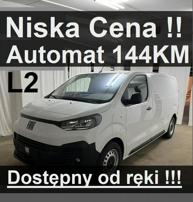 Nowe Scudo EAT8 L2 144KM Super Niska Cena Dostępny od ręki 1731 zł